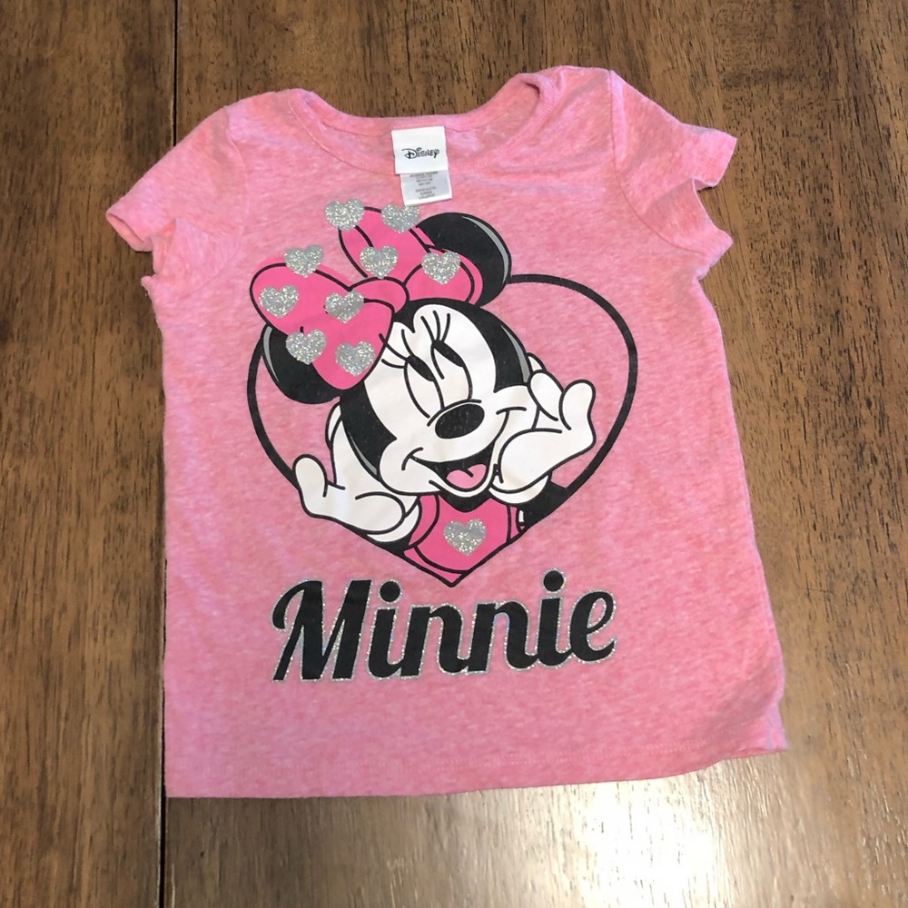Toddler girl Minnie Mouse Shirt size 3T